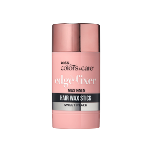 Kiss Colors & Care Edge Fixer Wax Stick - Sweet Peach | Edge Control. Baby Hair Gel. Max Hold. Twist-Up Application. Hair Care