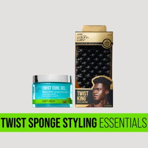 Kiss Colors & Care Twist Sponge Styling Essentials Bundle