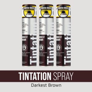 Kiss Colors & Care Tintation Spray Darkest Brown Bundle - 3 Pack