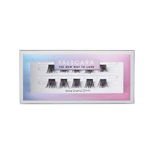 Falscara Extra Drama Volume Single Pack | DIY False Lash Extensions. Ultra Glam. Cluster Lash. Wispy Lashes. 10 Wisps. 12mm