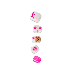 Impress Kids No Glue Fake Press On Nails - My Girl | Design. Pink. Kids. Squoval. Manicure