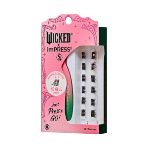 WICKED X Impress | Fantabulous! | 12 Lash Clusters. 8mm-10mm