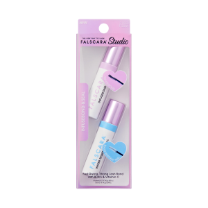 Falscara Studio False Lash InfuseBond & Water-Resistant Seal | DIY Lash Extension Adhesive. Lash Bond. Two-Step Adhesive