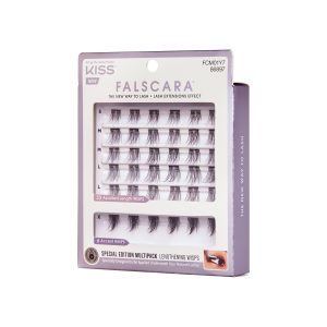 Falscara Wisps Special Edition Multipack - Lengthening | DIY False Lash Extensions. Natural. Cluster Lash. Wispy Lashes. Special Edition. 36 Wisps. 10mm-14mm