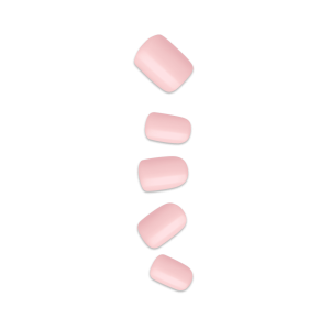Impress Color No Glue Fake Press On Nails - Pick Me Pink | Solid. Pink. Short. Squoval. Manicure